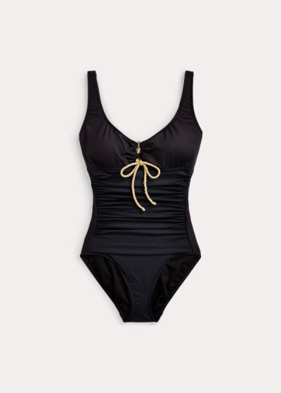 Women's Ralph Lauren Lace-Front One-Piece | 516904BQS